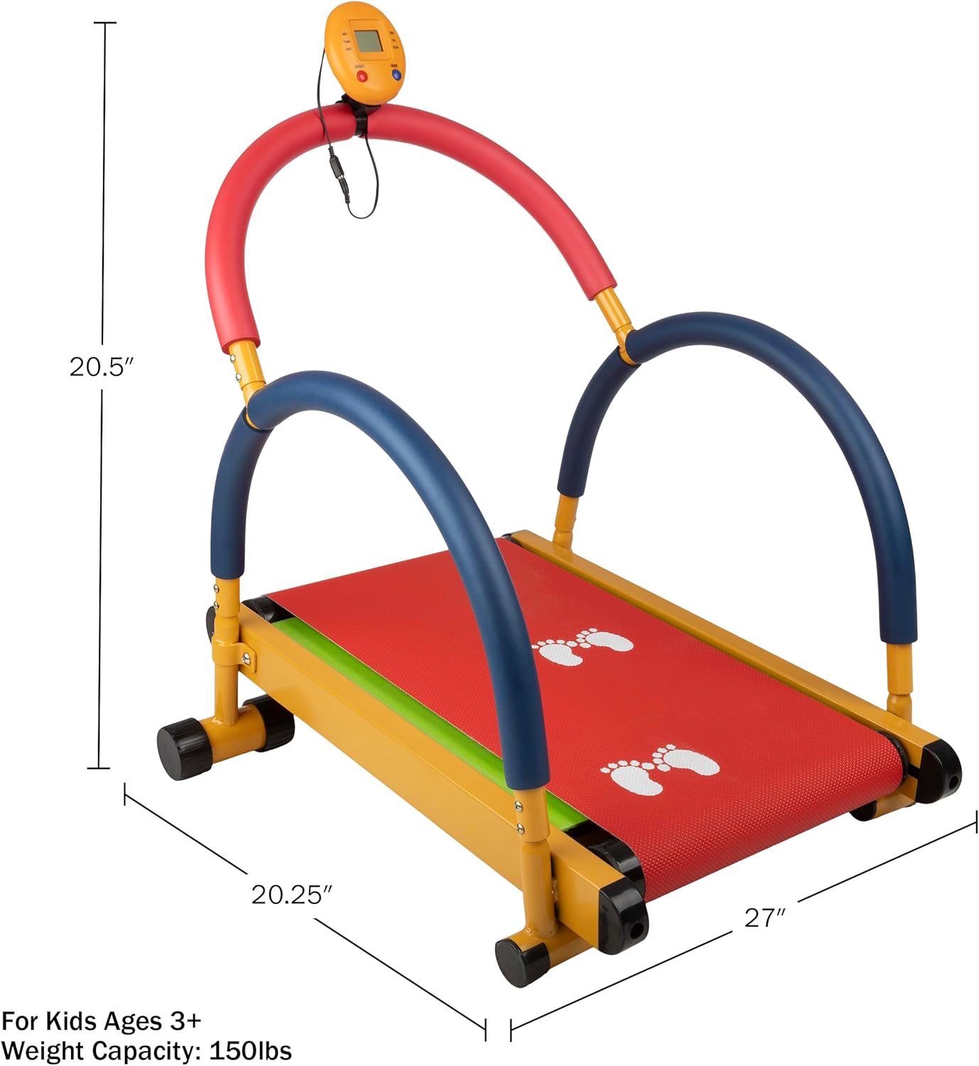 Kids Treadmill Workout Equipment - Indoor Toddler Gym, Toddler Treadmills for Home(Large)