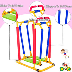 Children's Treadmill for Kids Fitness Exercise, Kids' Adjustable Fun Exercise Toy, Indoor Outdoor Fitness Equipment, Fitness Exercise Equipment for Kids