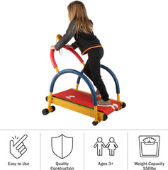 Kids Treadmill Workout Equipment - Indoor Toddler Gym, Toddler Treadmills for Home(Large)